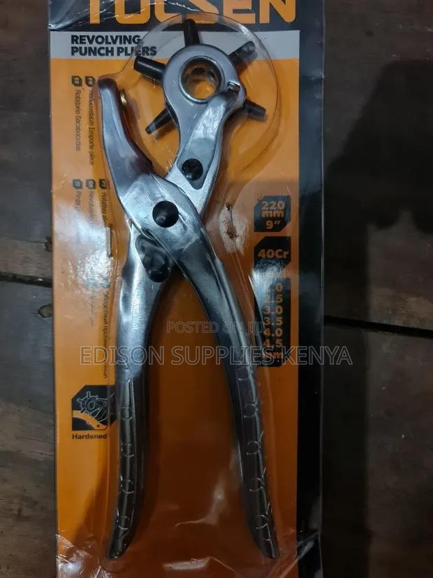 Leather Hole Punch Tolsen Belt Holes Puncher Maker - thumbnail 2