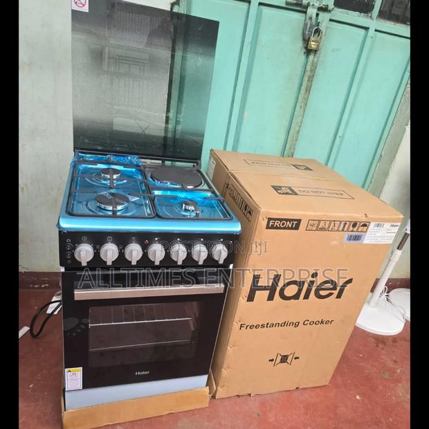Haier 50*60 3gas + 1electric Cooker With Electric Oven