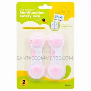 Multiguard Baby Safety Lock Set (2-Piece Cabinet Drawer Protector)