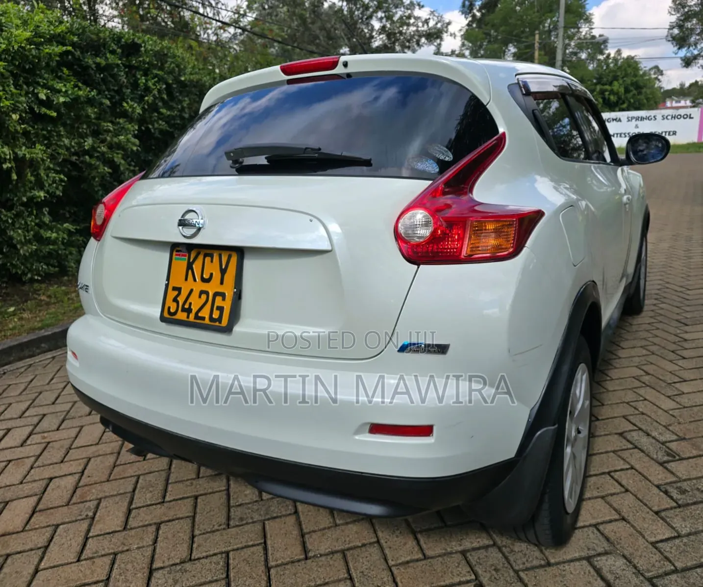 Nissan Juke 2012 White