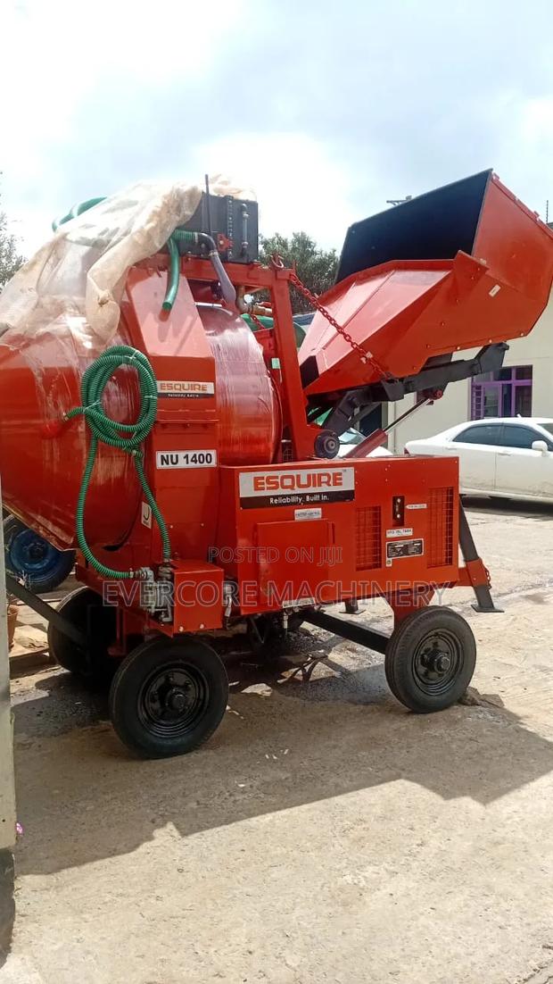 Commercial Esquire Nu1400 Diesel Self-Loading Concrete Mixer Machine.