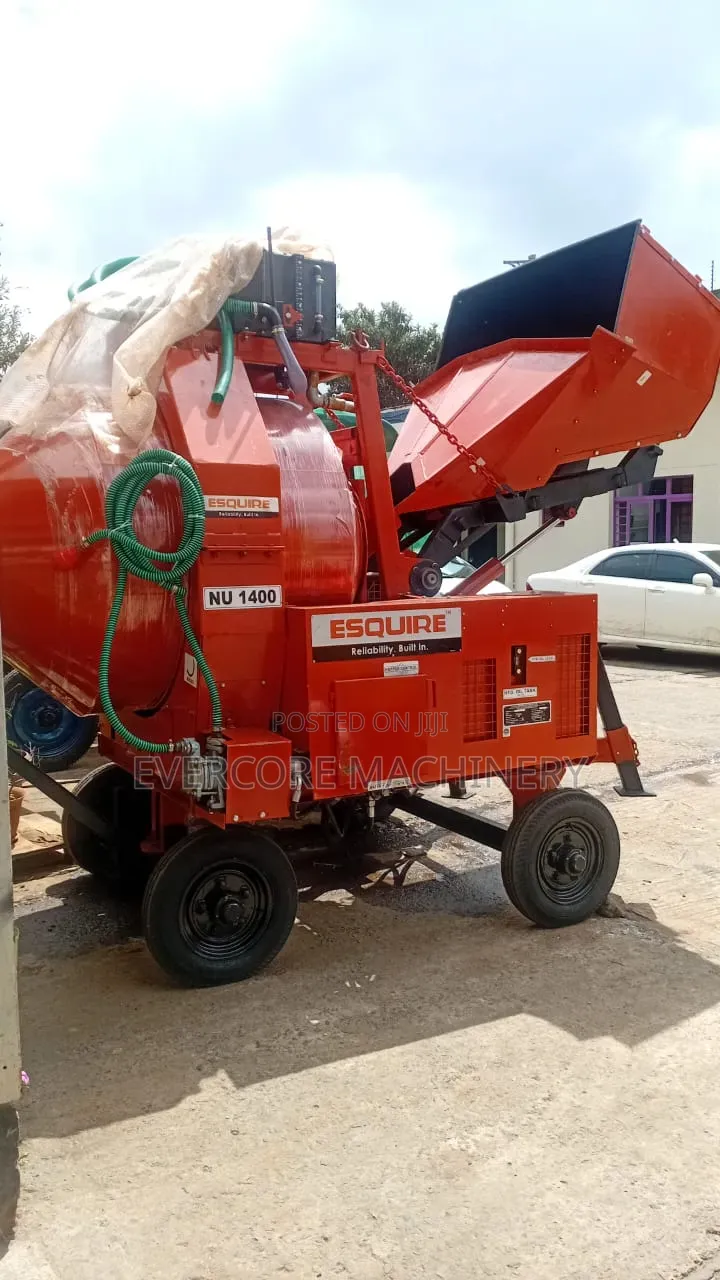 Commercial Esquire Nu1400 Diesel Self-Loading Concrete Mixer Machine.