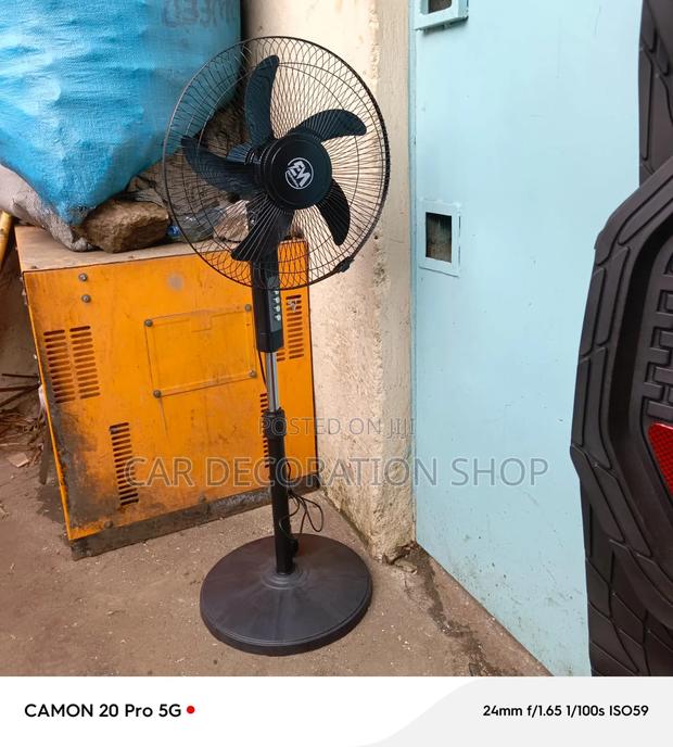 5speed ,Sturdy Base Digital Control Panel Stand Fan