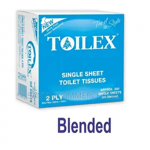 Toilex Blended Single Sheet 2ply 200sheets Toilet Tissue Paper