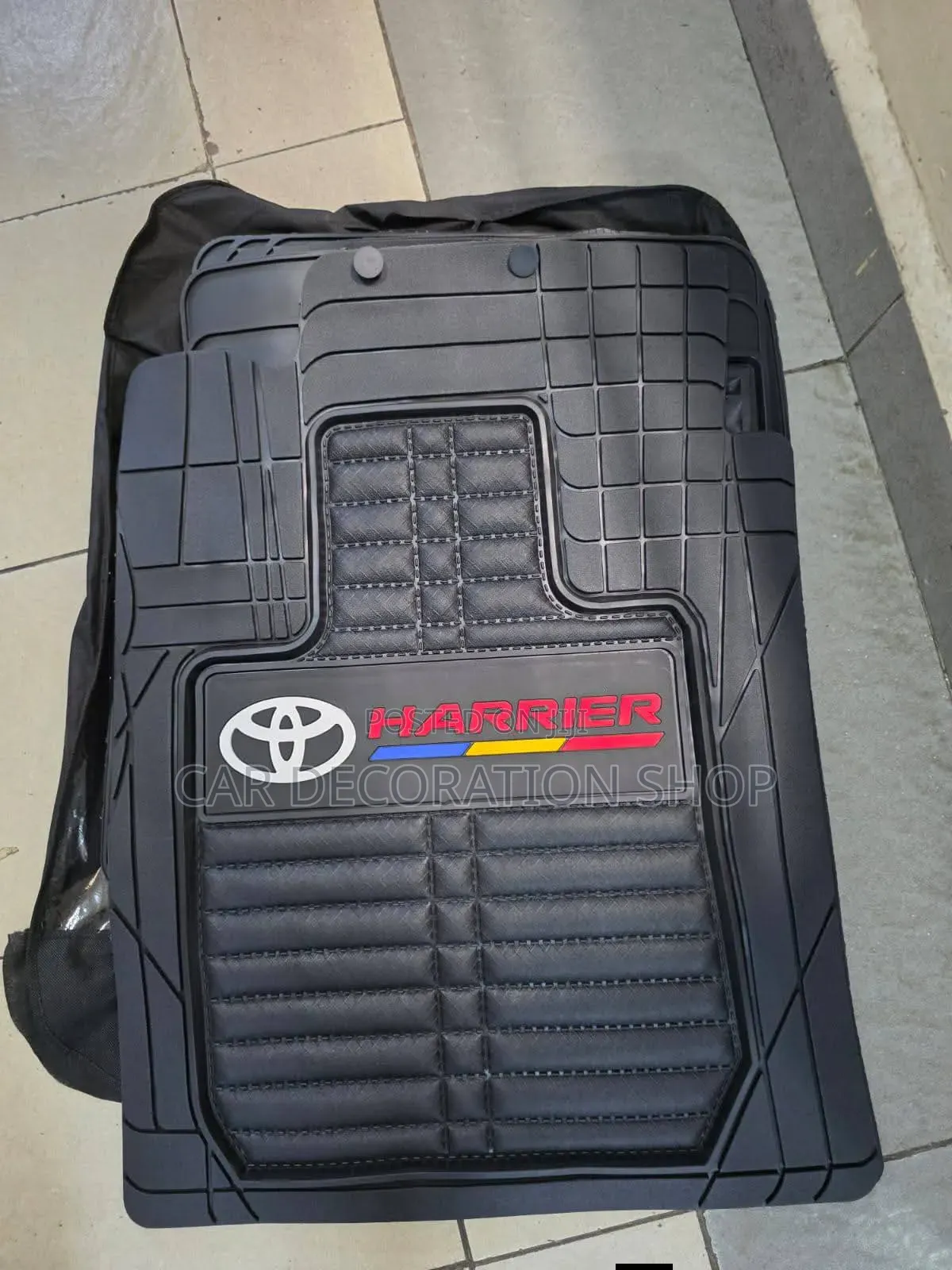 Full Coverage Floor Interior Floor Mats Universal Fit for Harrier