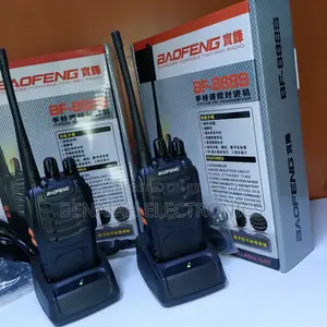 Walkie Talkie 888s With a High Capability Lion Battery and Earpiece