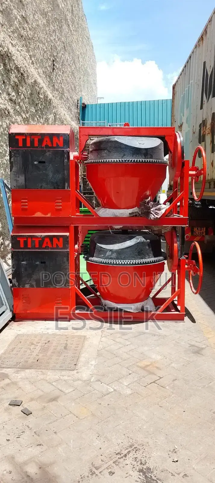 Diesel Titan Concrete Mixer