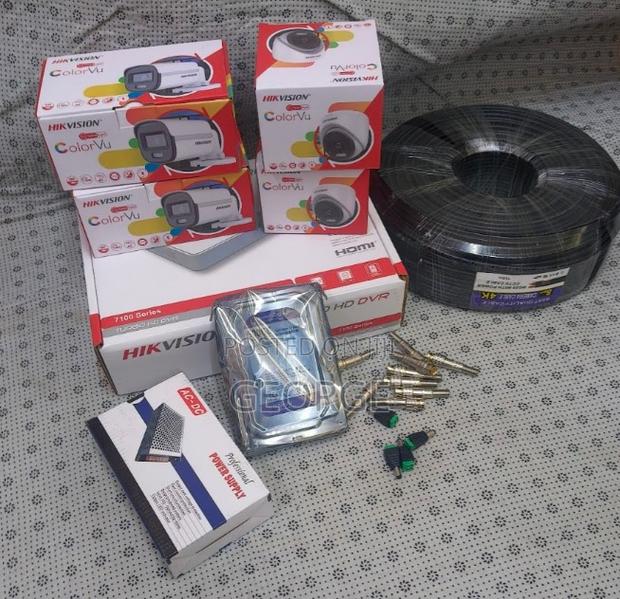 4 Channel 2mp Full Hd CCTV Camera Kit With 500gb DVR