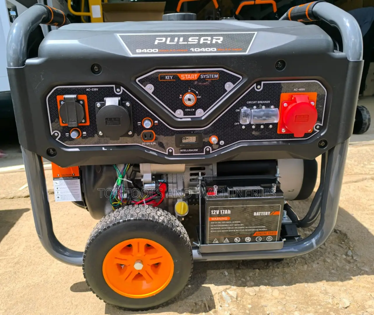 Pulsar 13kva Dual Phase(Both Single 3phase)Key Start Petrol Generator