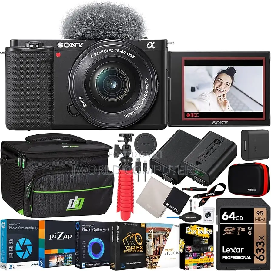 Sony Zv-E10 Epz 16-50mm F3.5-5.6 Oss Kit