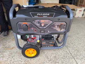 Gasoline Generator Pulsar 11kva Electric Start With Wheels and Trolley