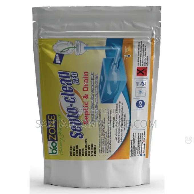 Biozone Septo-Clean BFB – Septic Drain Powder Microbial Concentrate