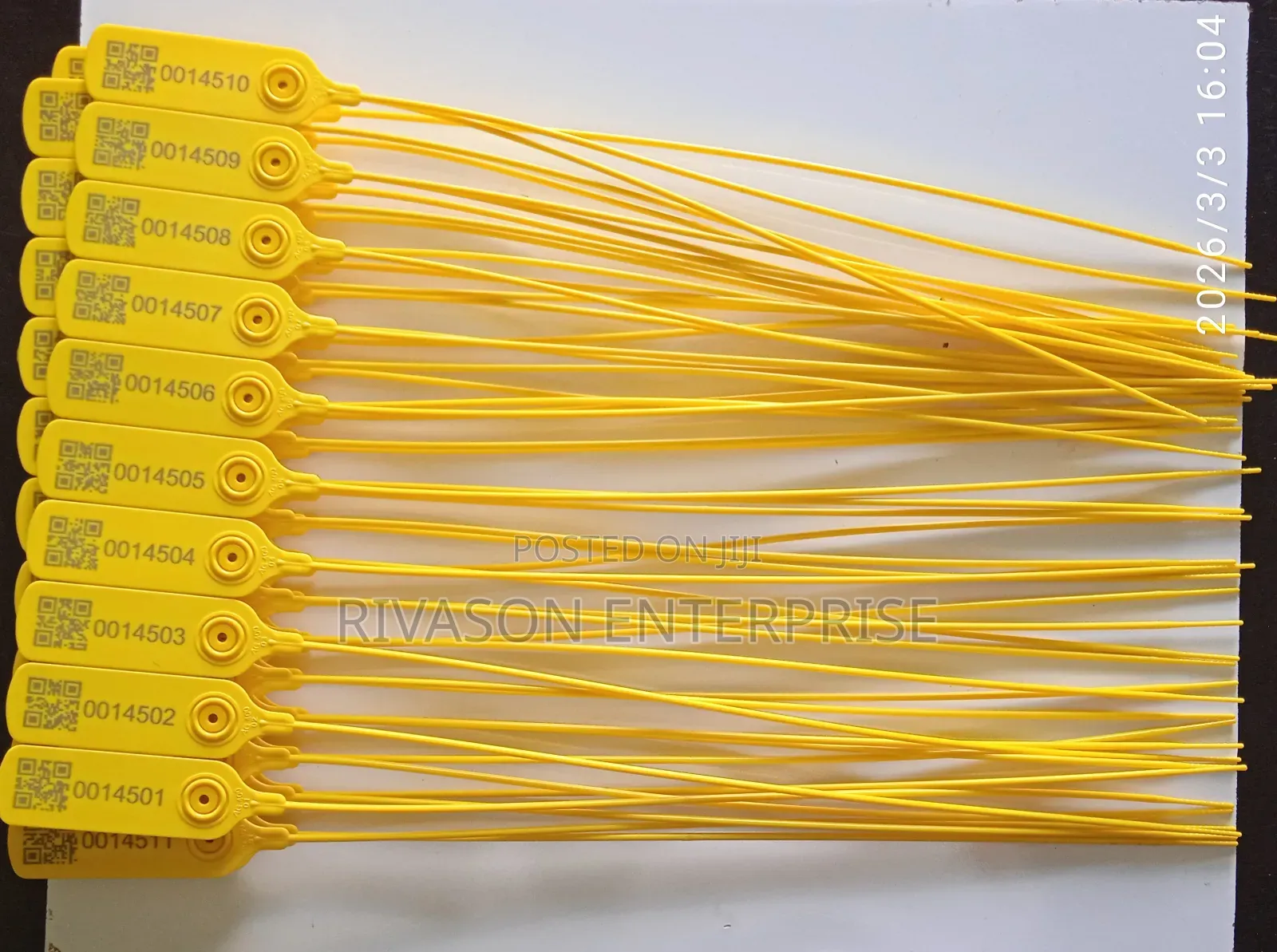 Plastic Security Seals