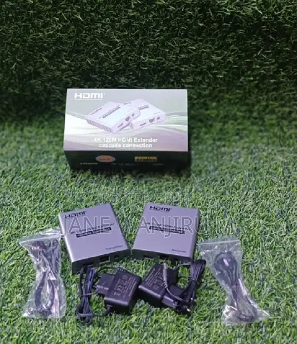 Hdmi Extender 120 Meters via Cat5e/Cat6 Cable - Cascade Connection