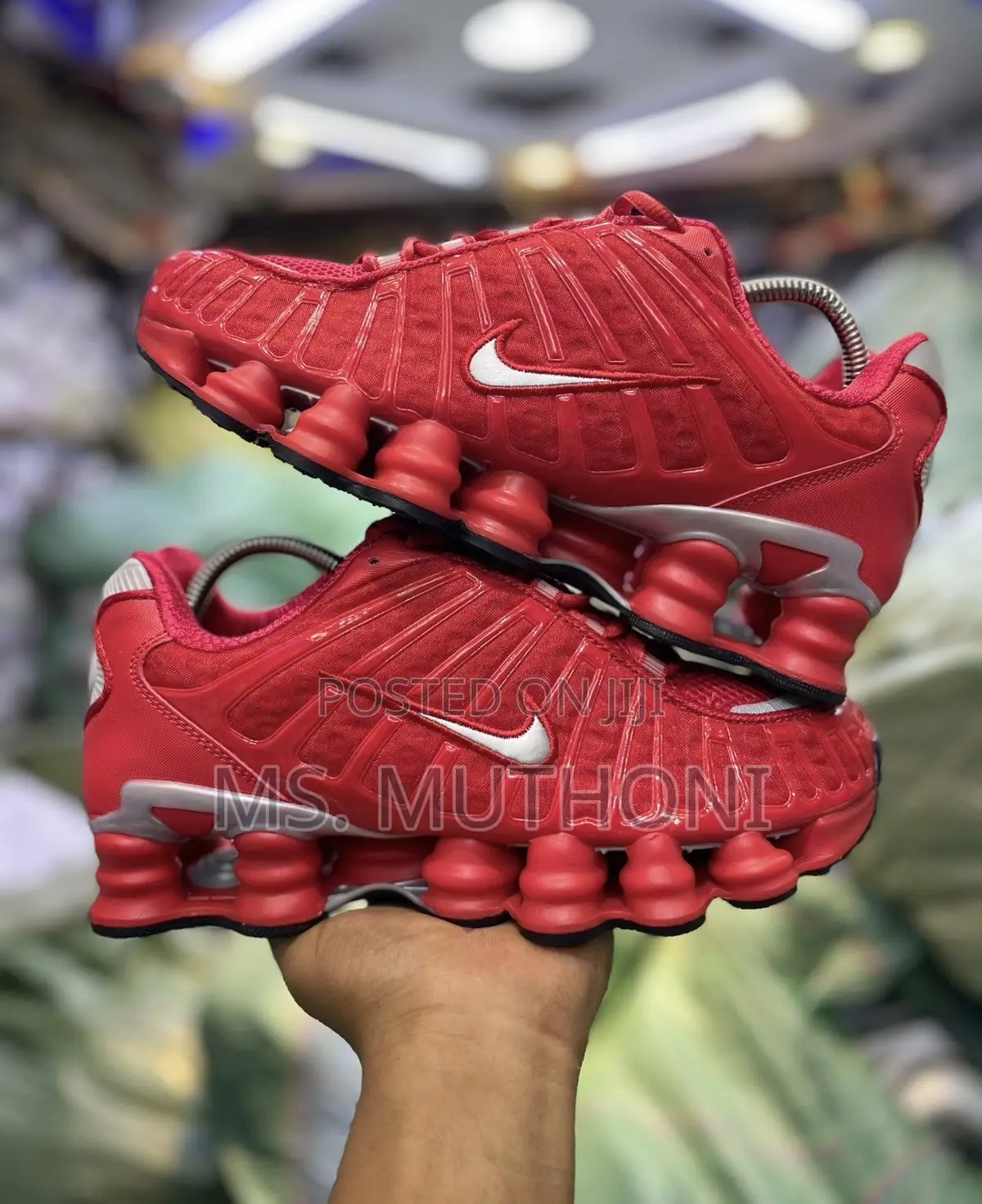Nike Shox Tl Red Men’S / Women’S Sneaker Size 38-46