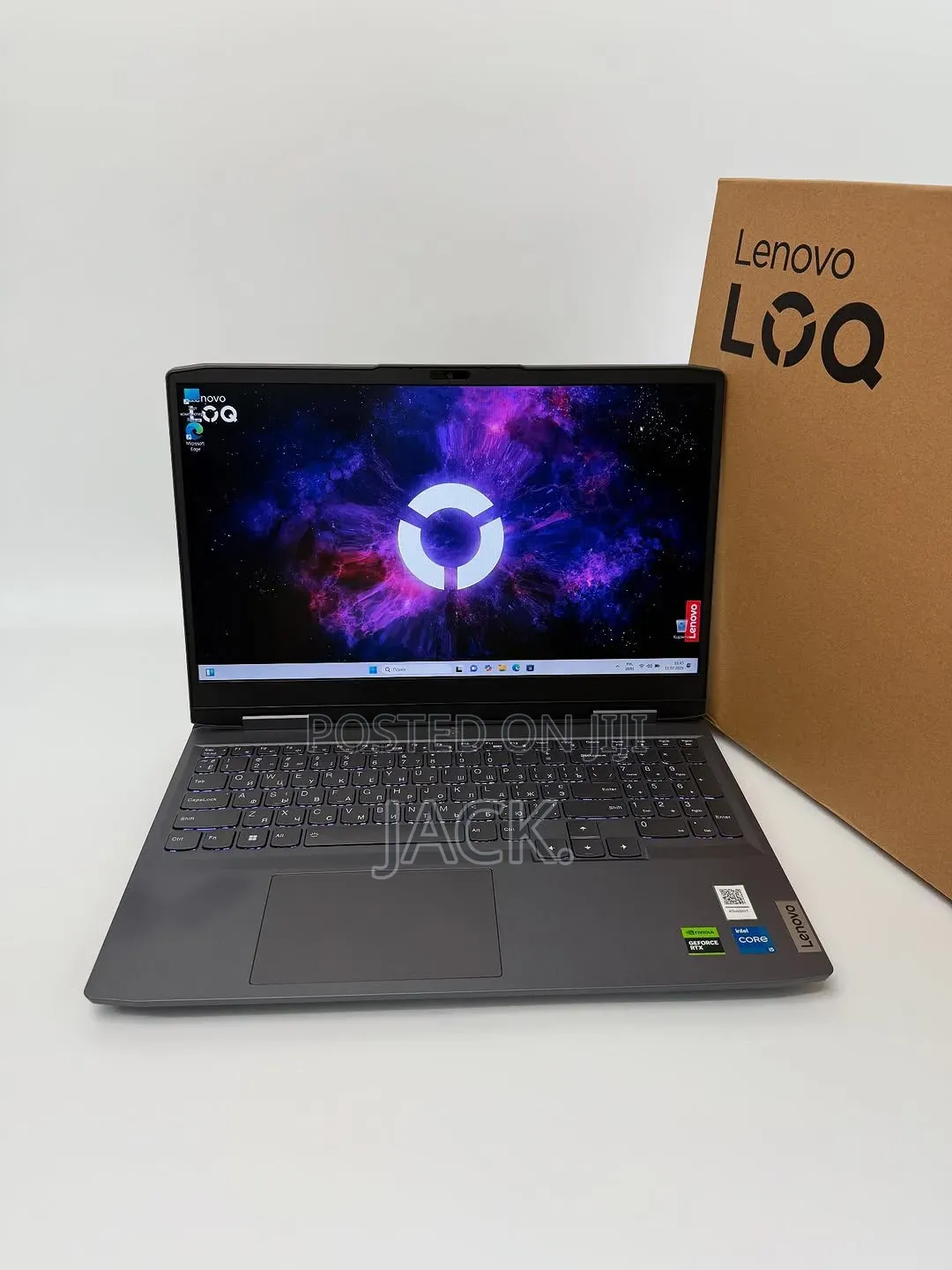 New Laptop Lenovo LOQ 15IRH8 16GB Intel Core i7 SSD 512GB