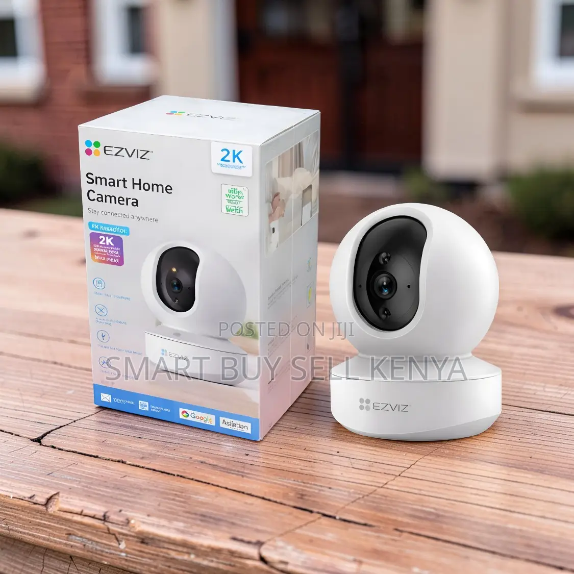 Silent Operation Ezviz Ty1 Pro 1080p Full Hd Rotating Wi-Fi Camera