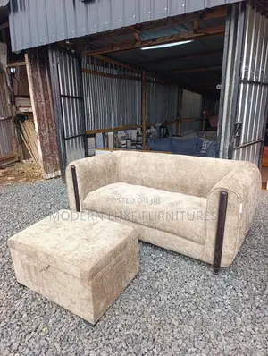 Eversoft 3 Seater Sofa With a Storage Ottoman.3 Seater Sofa