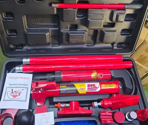 Big Red 10 Ton Hydraulic Body Frame Repair Kit/ 10t Body Frame Kit
