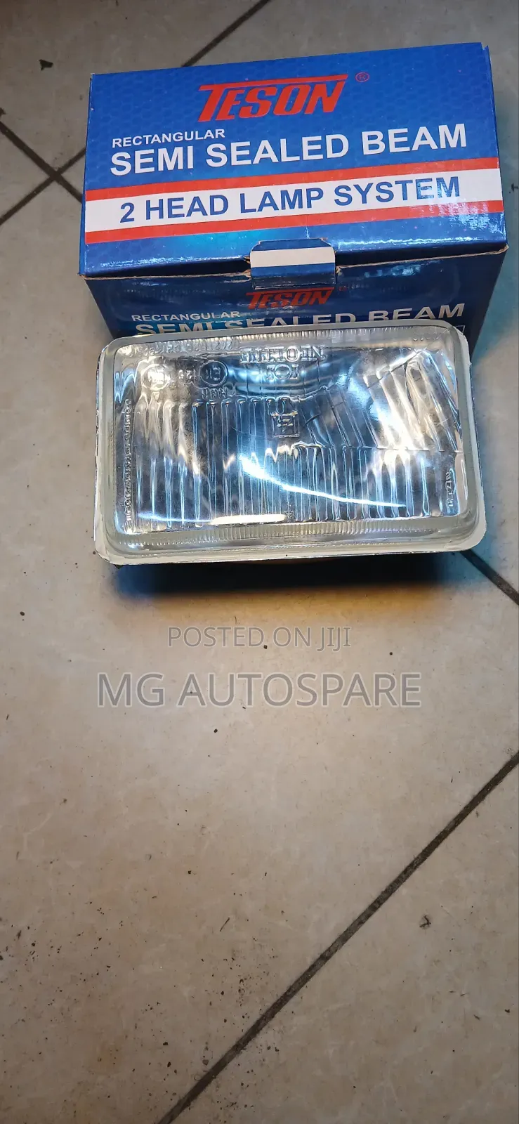 Semi Sealed Beam Head Lamp