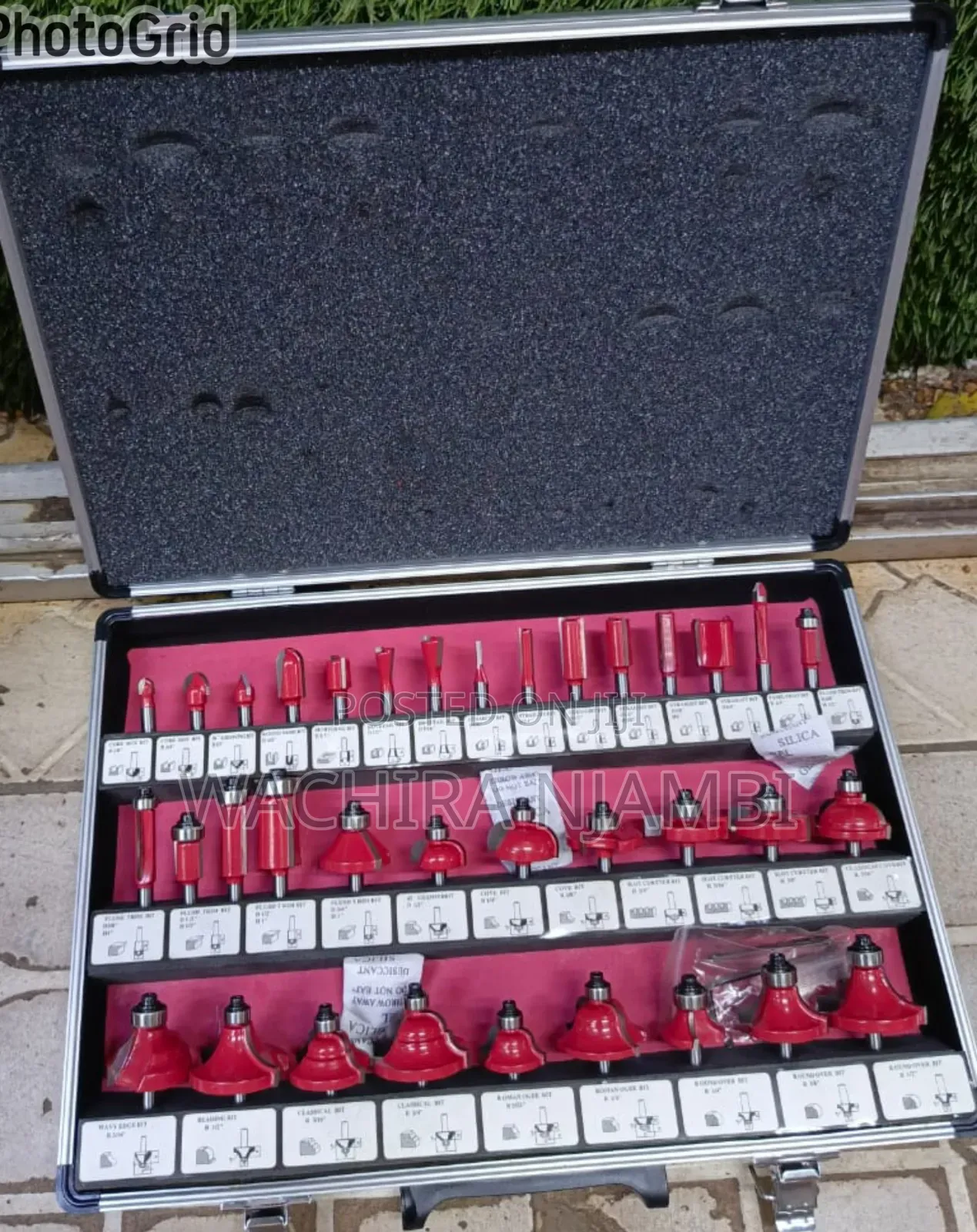 35pcs Router Bits Set 8mm