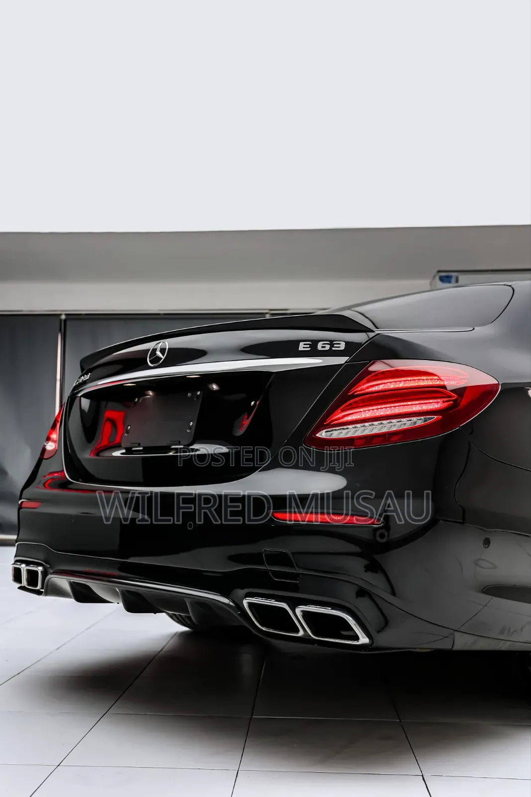 Mercedes-Benz E63 2019 Black