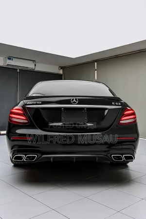 Mercedes-Benz E63 2019 Black
