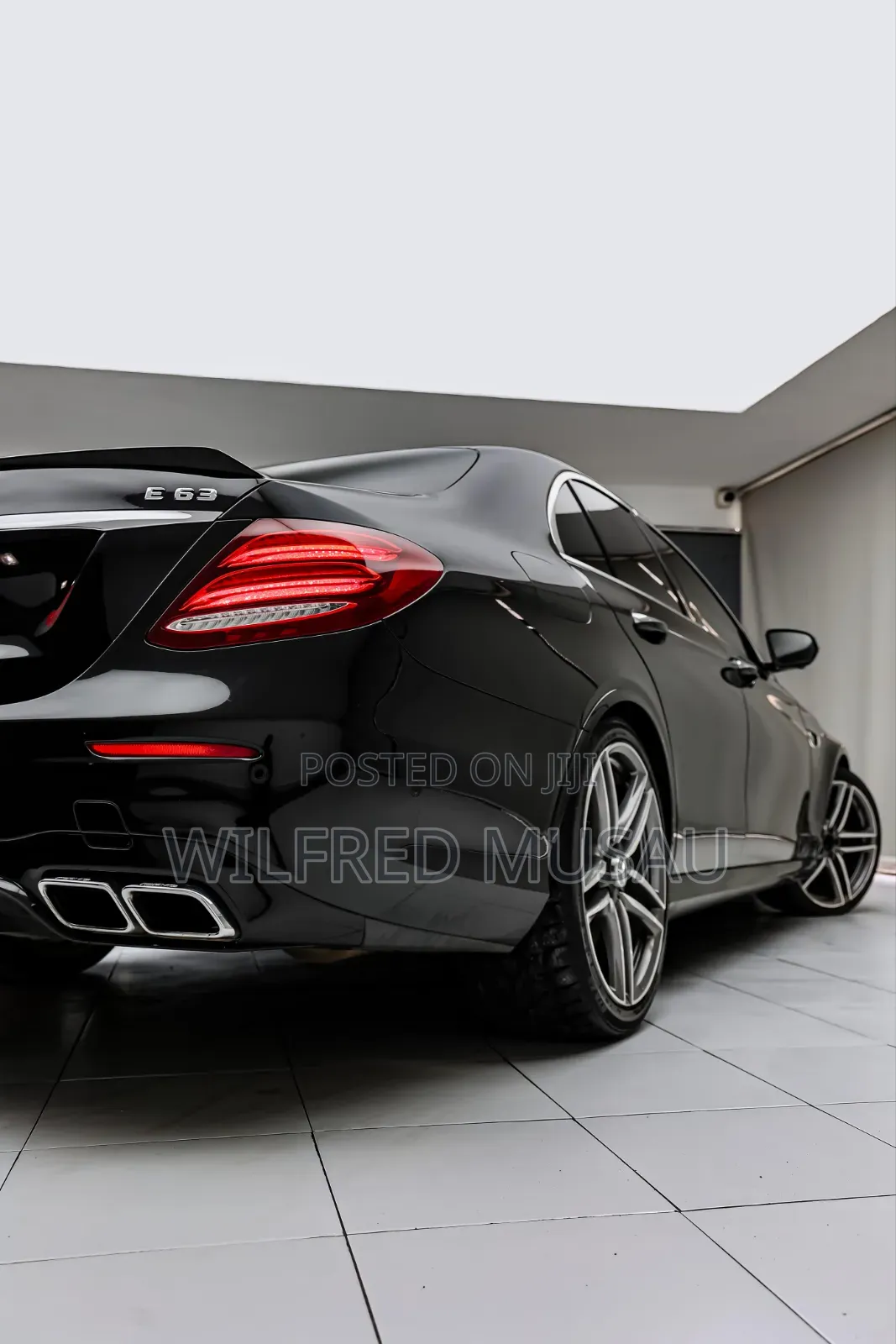 Mercedes-Benz E63 2019 Black