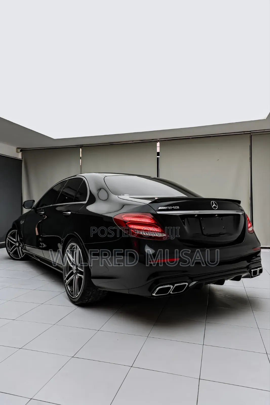 Mercedes-Benz E63 2019 Black