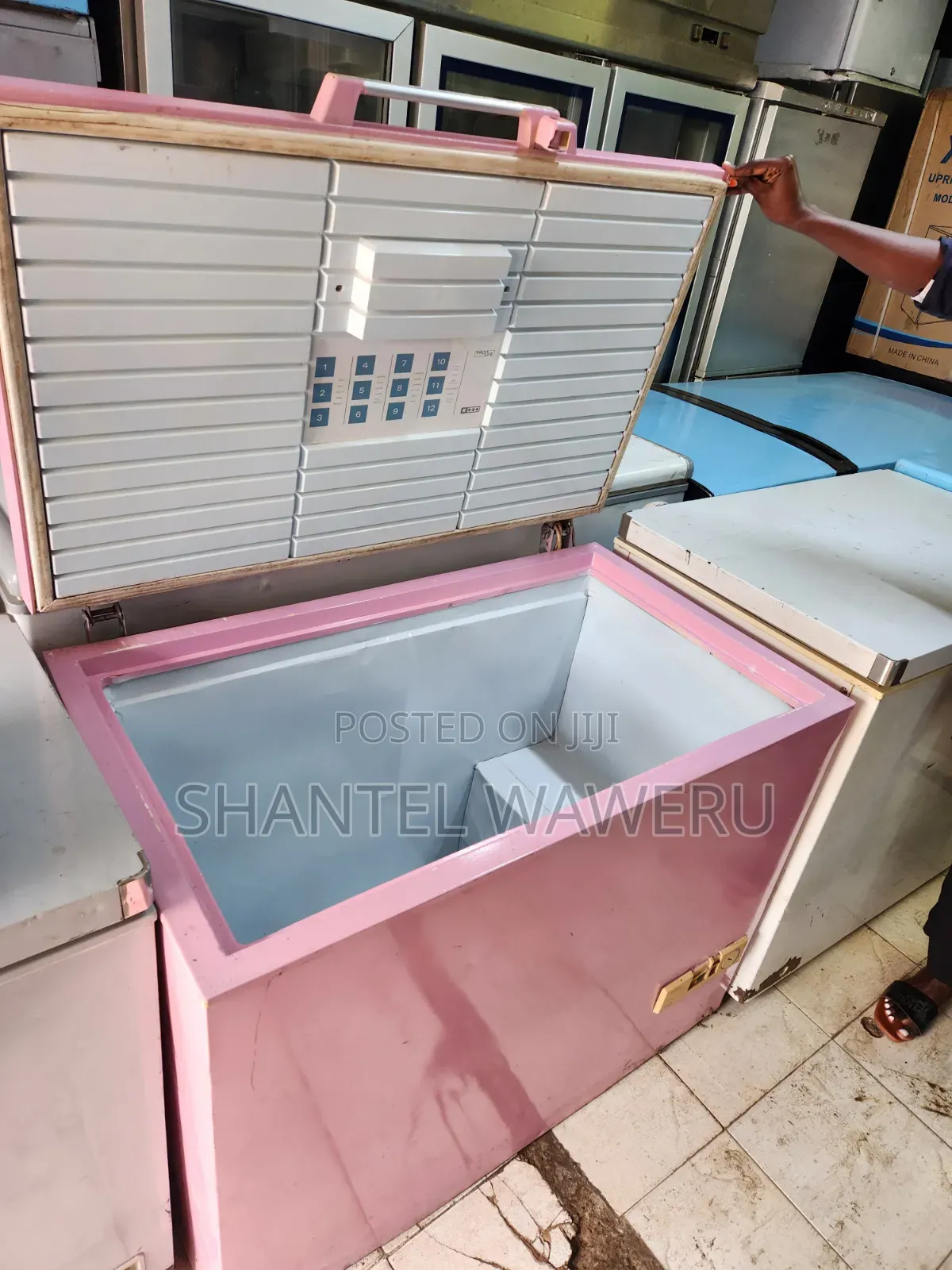 Pink Deep Freezer 300litres