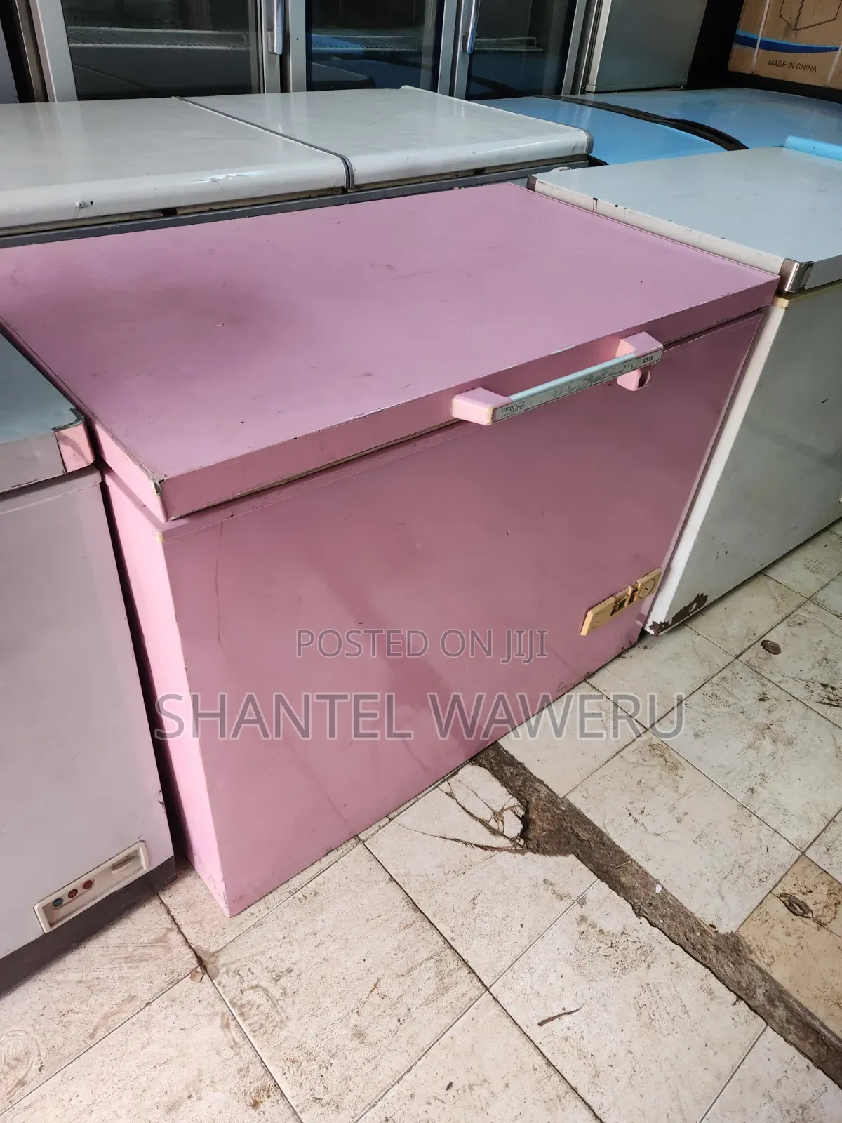 Pink Deep Freezer 300litres