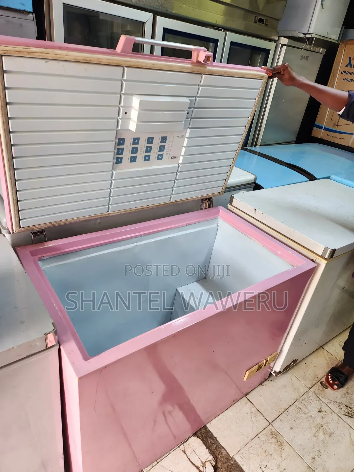 Pink Deep Freezer 300litres
