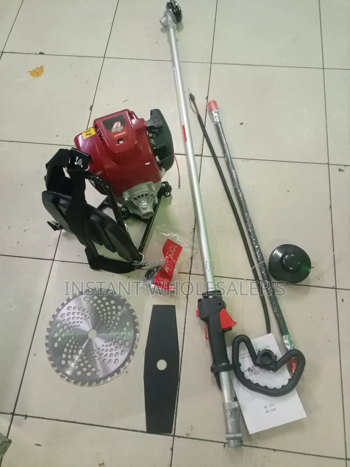 Backpack Brush Cutter 4 Stroke