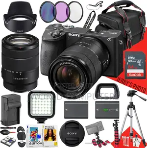Sony A6600 With 18-135mm F3.5-5.6 Lens