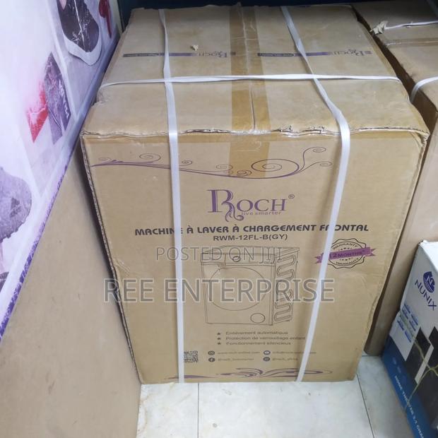 Roch 12kg Front Load Washing Machine RWM-12fl-B(Gy) - thumbnail 2