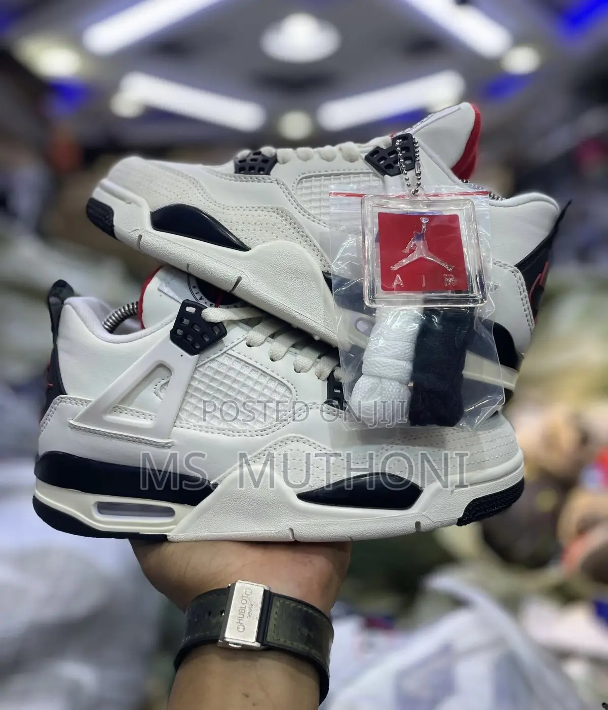 Nike Air Jordan 4 "Og Flight Club" Retro Mid Top Basketball Shoes