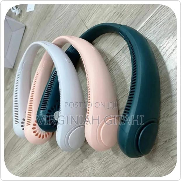 Portable Rechargeable Neck Hanging Usb Fan