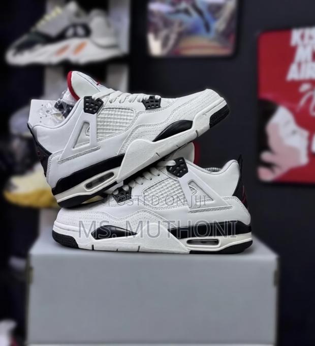 Nike Air Jordan 4 "Og Flight Club" Retro Mid Top Basketball Shoes