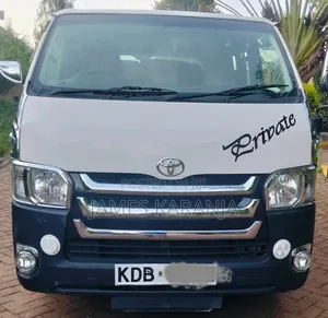 Toyota HiAce 2014 White
