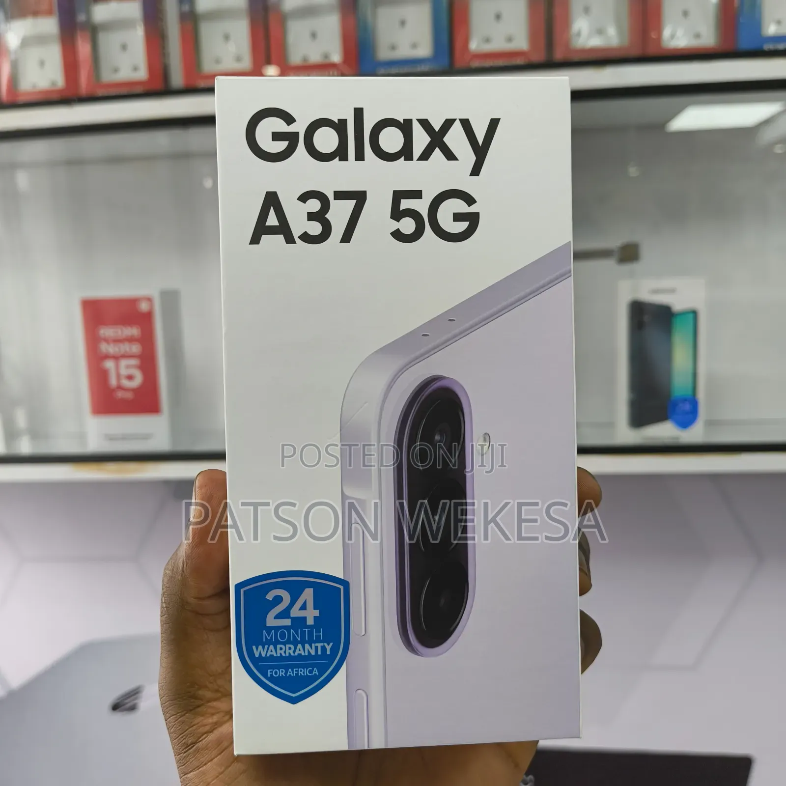 New Samsung Galaxy A37 256 GB Purple