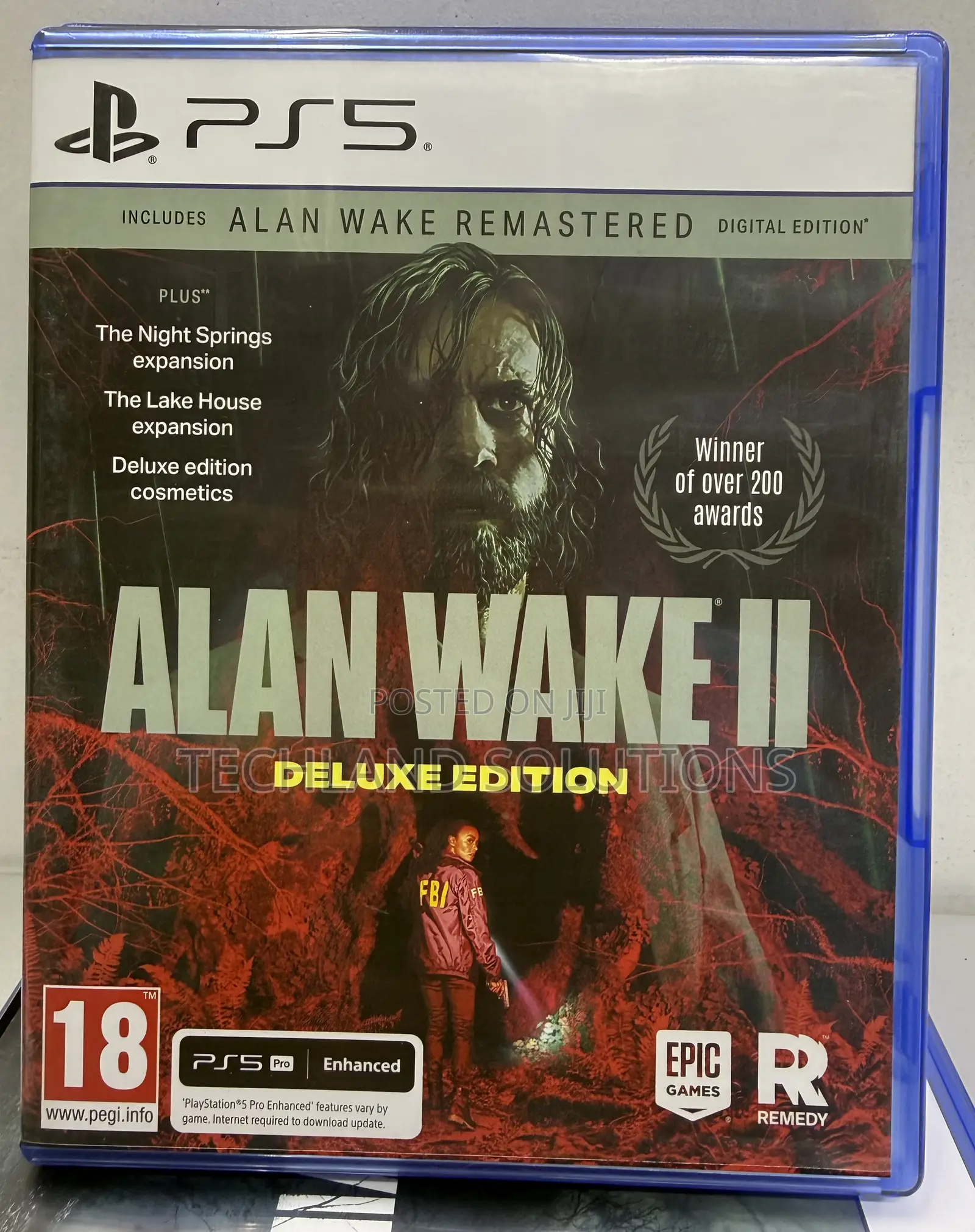 Well Kept Allan Wake 2 Deluxe Ps5 Game
