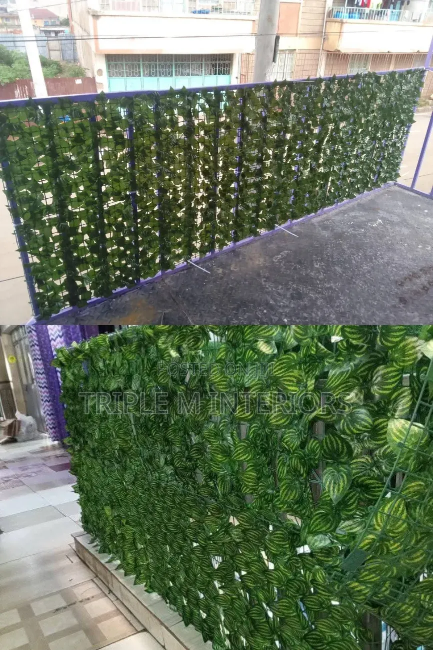 Garden/Balcony Cover Panel With Dense Greenery