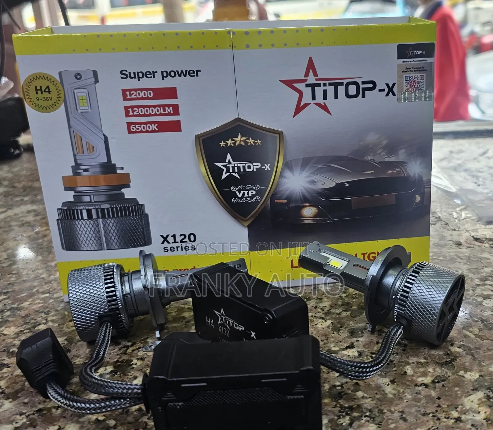 Ti Top Led Bulb X120 H4/9006/9005/H11