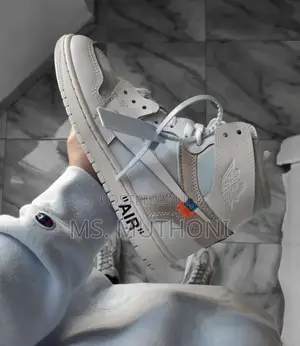 Nike Air Jordan 1 Retro High Off-White Euro Size 37-45
