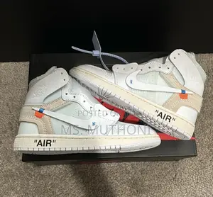 Nike Air Jordan 1 Retro High Off-White Euro Size 37-45