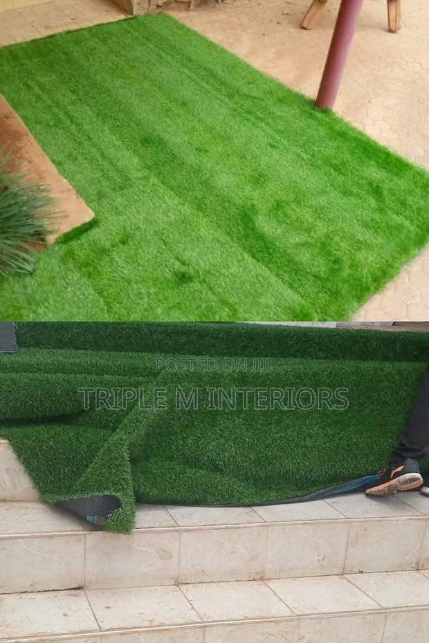 Exterior Floor Mat With Real Grass Effect - main view