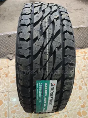 265 /60 R18 Bridgestone Tyres (All Terrein) Indonesia.