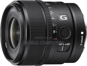 Sony E15mm F1.4g