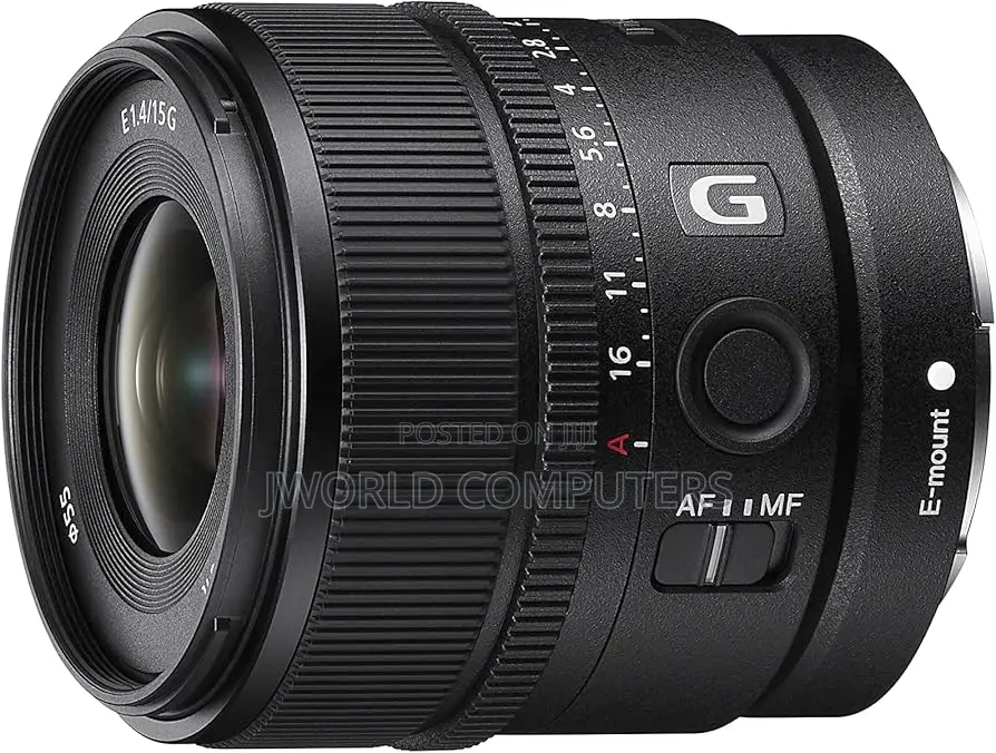 Sony E15mm F1.4g