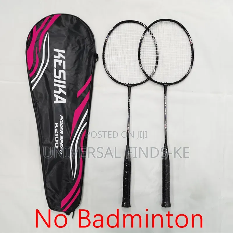 Premium Badminton Racket Set With Free Shuttlecocks